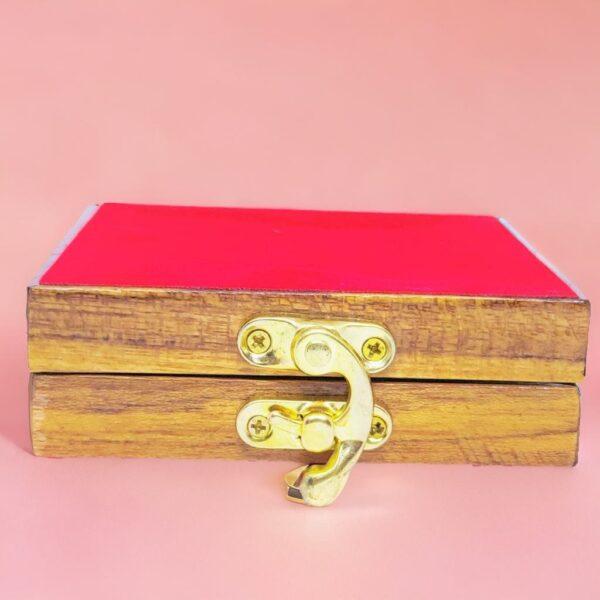 Wooden Travelling Photo & Shri Charan Set - Image 3