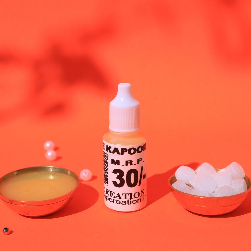 Plastic Bottle Ghee Kapoor – 15 ml
