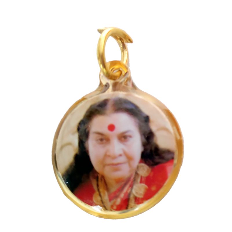 Brass Double side Round Pendant – Medium