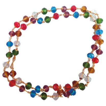 Multi Colour Crystal Mala