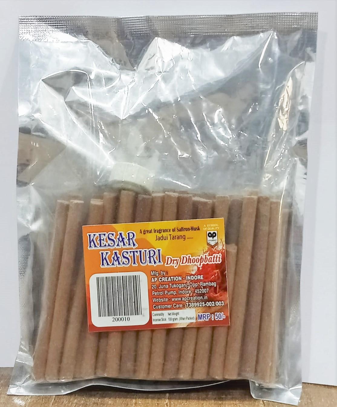 Dry Agarbatti-Kesar Kasturi