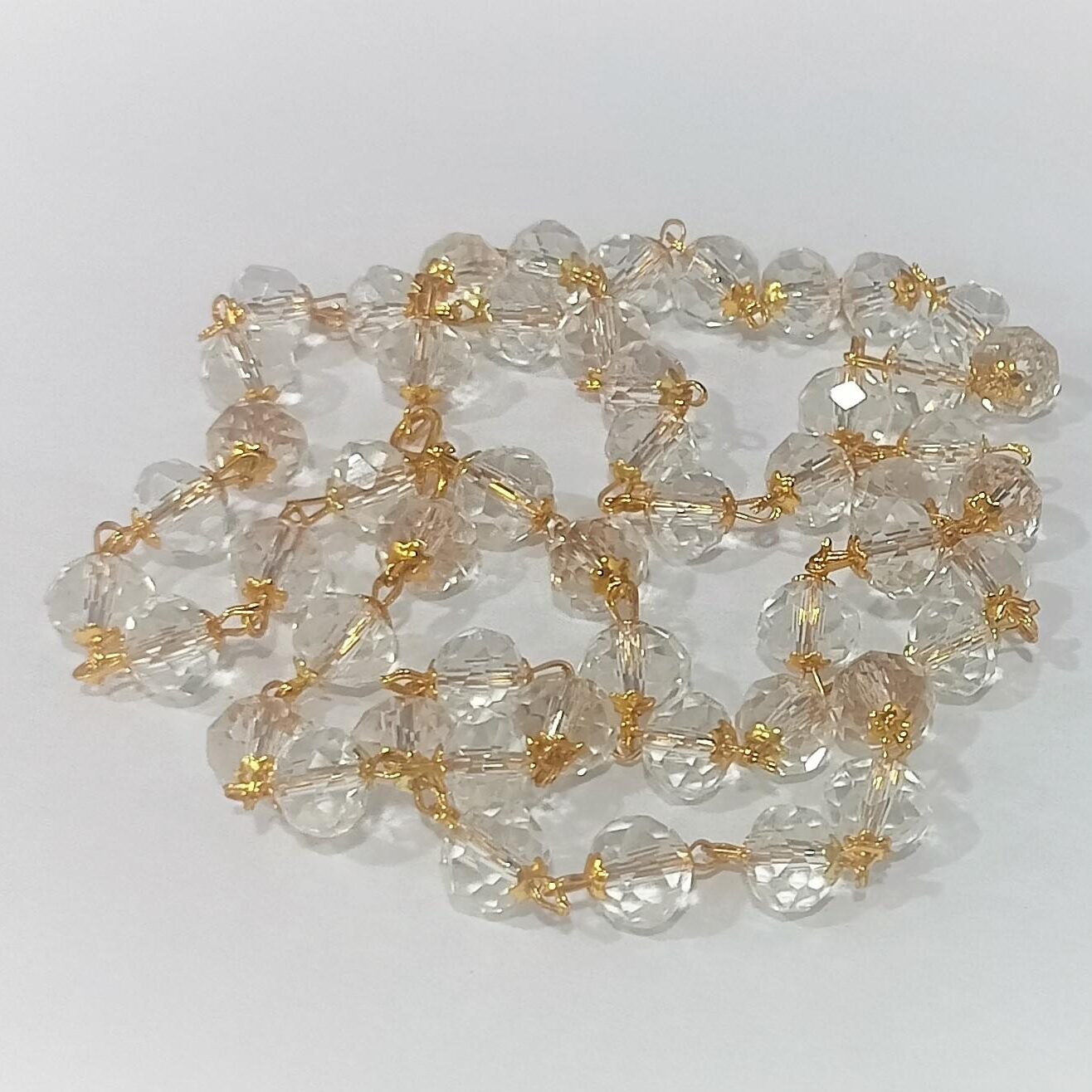 Clear Crystal Mala-Big